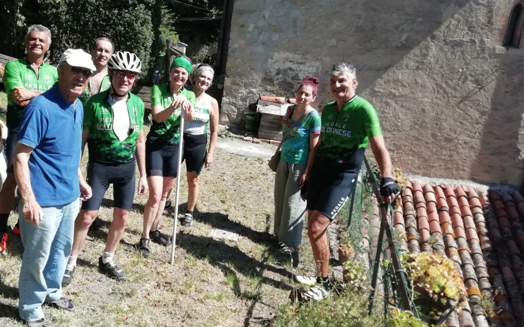 2023/08/12 – Pedalini a Veggio-Visita a Giordano Turrini medaglia d’argento ‘Velocità su pista’ Olimpiadi 1968