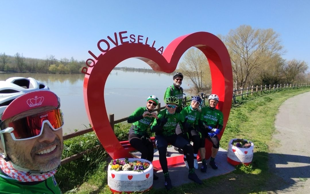 2025/03/20  Pedalini su gli argini del Po